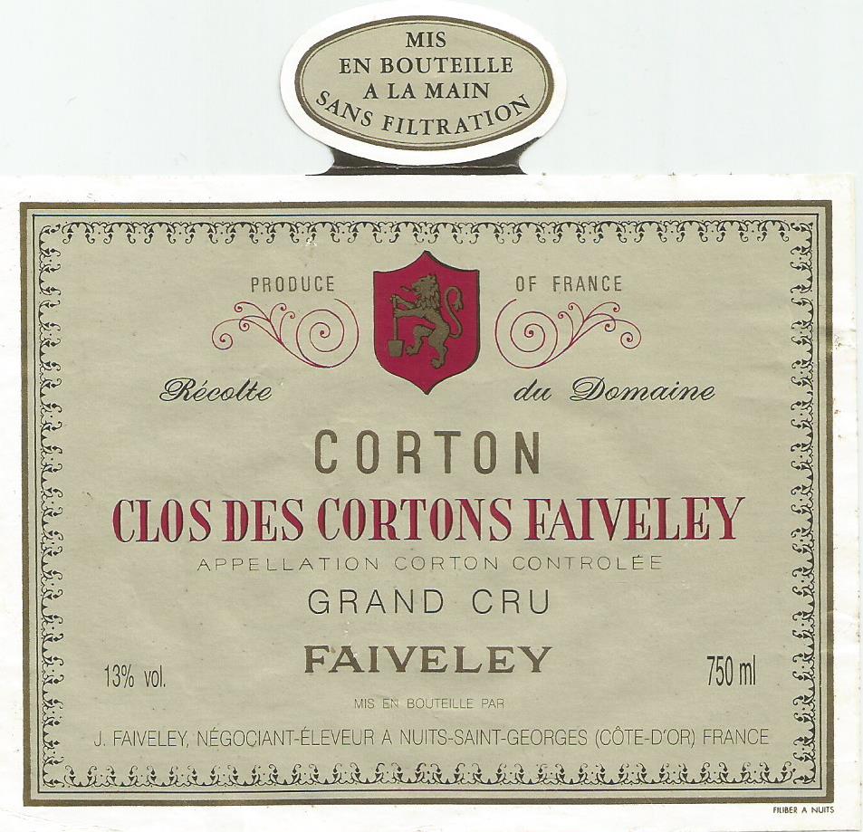 Clos des Cortons Faiveley